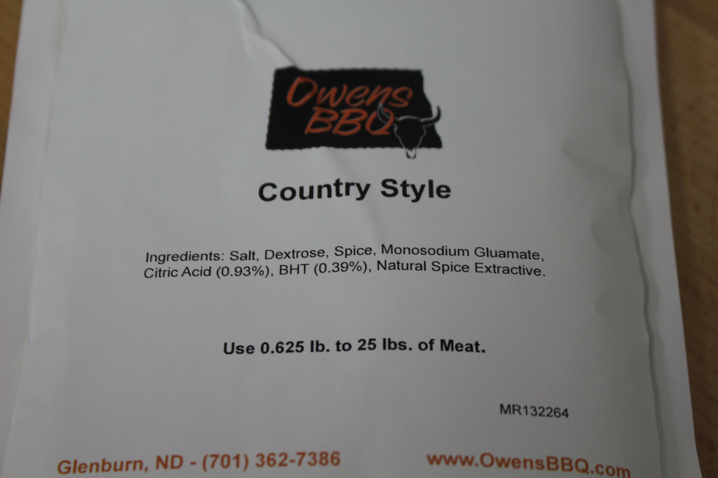 Country Style Sausage Seasoning - Owens BBQ